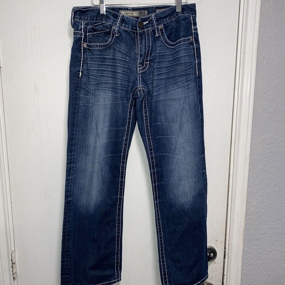 Bke Carter Straight Leg 31s Blue Jeans Great Condition